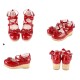 Sheep Puff Vintage Polka Dot Platform Shoes(Reservation/4 Colours/Full Payment Without Shipping)